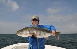 14-year old Morgan from Millbrook, NY with a nice bass taken topwater.
