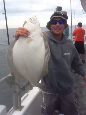 Fluke fishing has been good on the Big Mohawk.