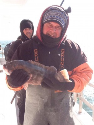 The Big Mohawk put some customers on blackfish this week.