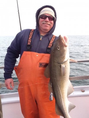 A December 4th blackfishing trip aboard the Big Mohawk yielded both tautog and cod.
