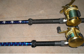 Customized Rods are great for serious anglers