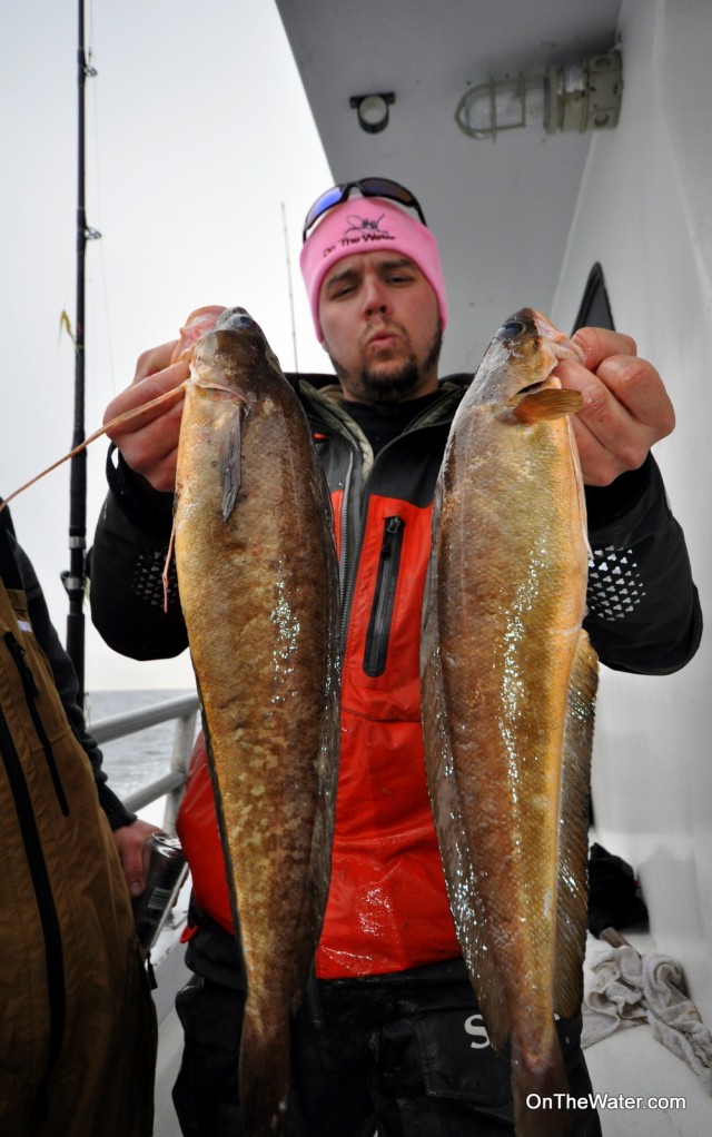 Editor Jimmy Fee got tough on some tasty ling.