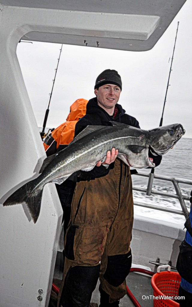 Joe Pechie took "biggest fish" honors with a big pollock.