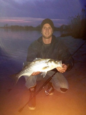 First bass of 2013 for Team White Water Outfitters. Fish are starting to move around, best place to find them first will be the creeks and back waters. Days are getting warmer and fish are starting to move around!