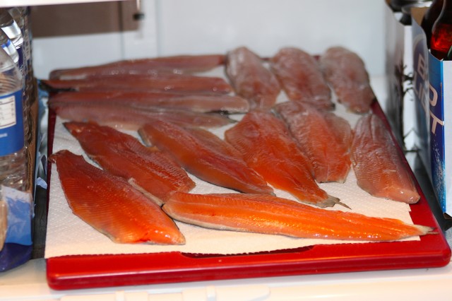 Process for Smoked Trout