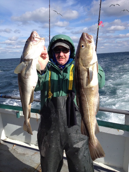 The Viking Fleet got into good cod fishing this week off Block Island.