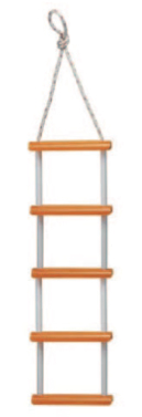 Getting a person out of the water and back onto the boat is often harder than you think. an emergency boarding ladder is an inexpensive safety item that should be carried on most boats.