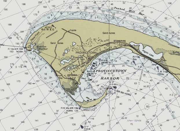 The tip of the Cape offers steep, sandy drop-offs, deep water, strong currents and a smorgasbord of bait. Provincetown stripers generally hug the steep drop-off running from Wood End past Race Point, but when large schools of migrating baitfish, such as herring, arrive in the spring, bass will chase these baits to the surface in shallow water, even occasionally pinning them to the beach.