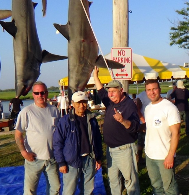 The Reel Satisfaction, captained by Harry Schroeder, took first place with a 282.8-pound mako shark.