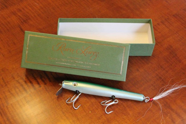 The RuRu Lures Eely Striper Plug Custom