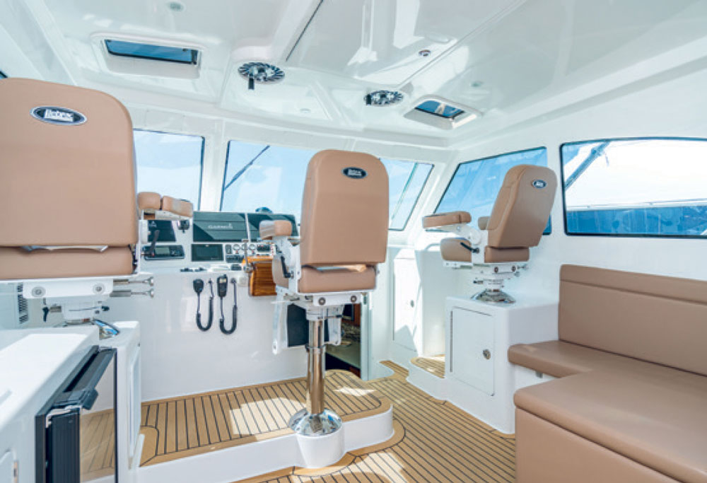 Henriques 42 Express HT cockpit