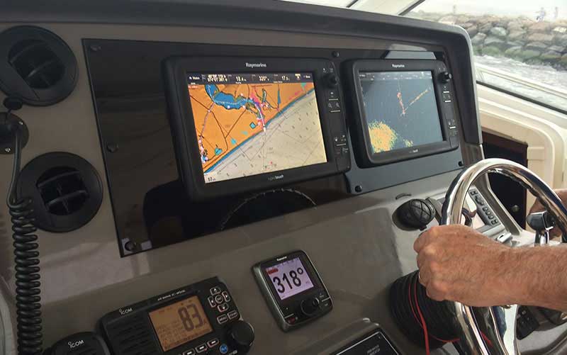 Raymarine electronics