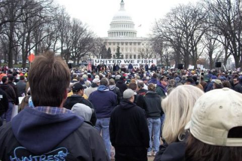 Fishermen&rsquo;s Rally In Washington DC March 21, 2012