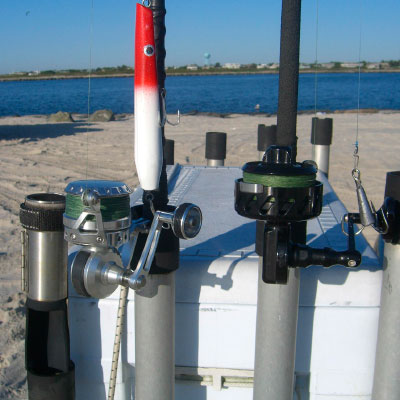 It’s wise to keep a second rod ready to go that is set up for snagging.