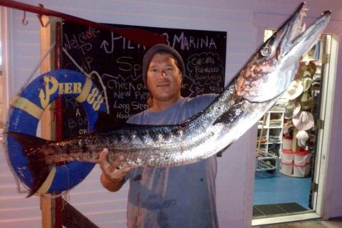 NJ Fisherman Catches 37-Pound Barracuda