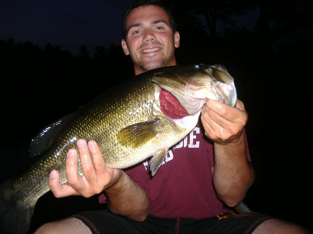 While early in the morning and late afternoon are popular times of day for bass, nighttime can be even more productive.