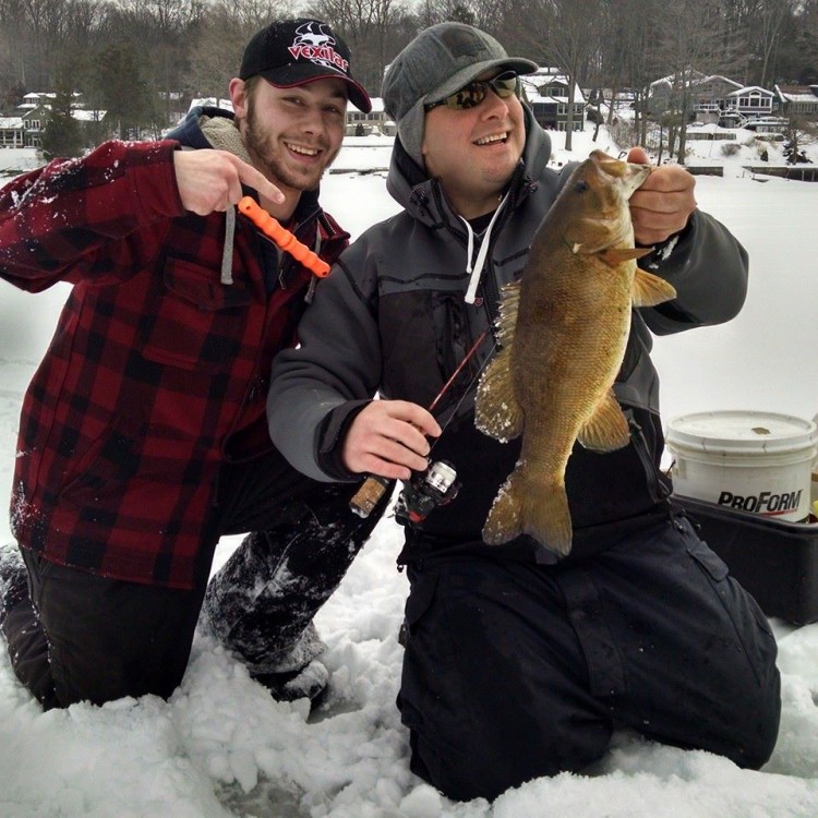 Joe Diorio caught this quality Candlewood bronzeback while testing out some prototype jigs from Big Bite Lures