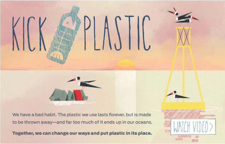 Costa Kick Plastic Campaign