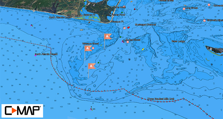 Hooter Vector Satelite map