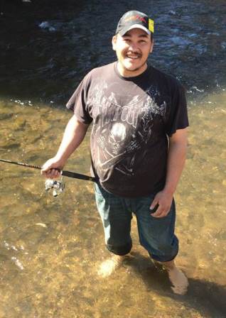 Wet-wading on Hay Creek