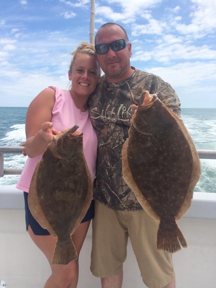 Fishermen aboard the Gambler landed fluke to 7 pounds this week.