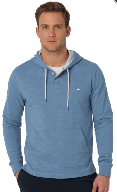 Southern Tide Slub Know Pullover Hoodie