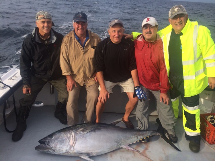 Fish Chatham Charters has been on a good bluefin bite east of Chatham.