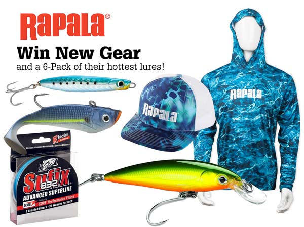 Win A Rapala Gear and Lure Package!