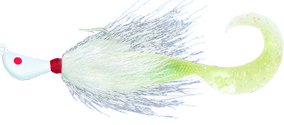 Bucktail With Twister Tail