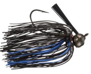 A football jig allows an angler to fish thoroughly, yet cover water relatively quickly
