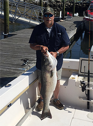 This recent 41 pounder is proof not to give up on the North Shore!