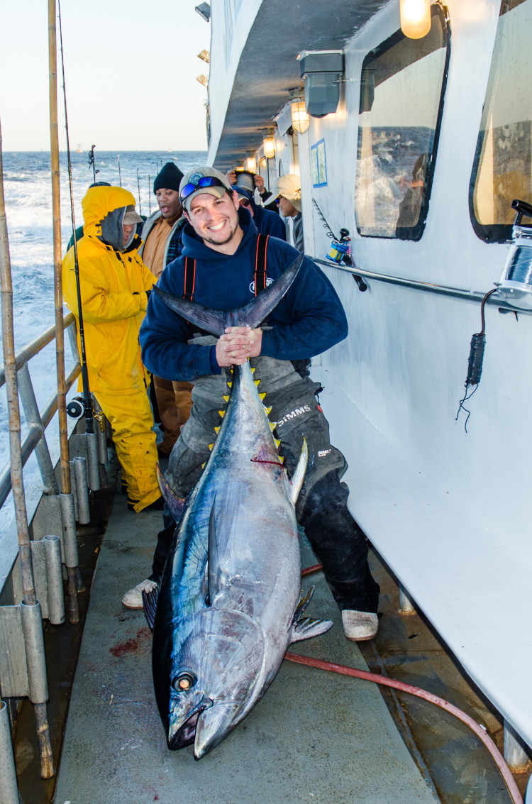 The author waited until November to make his first tuna trip of 2015, but this fish was worth the wait. 