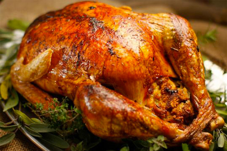 Cape Cod Stuffed Turkey