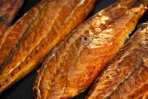 Smoked bluefish