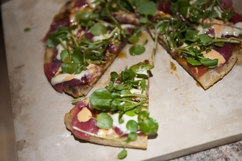 Sashimi Pizza