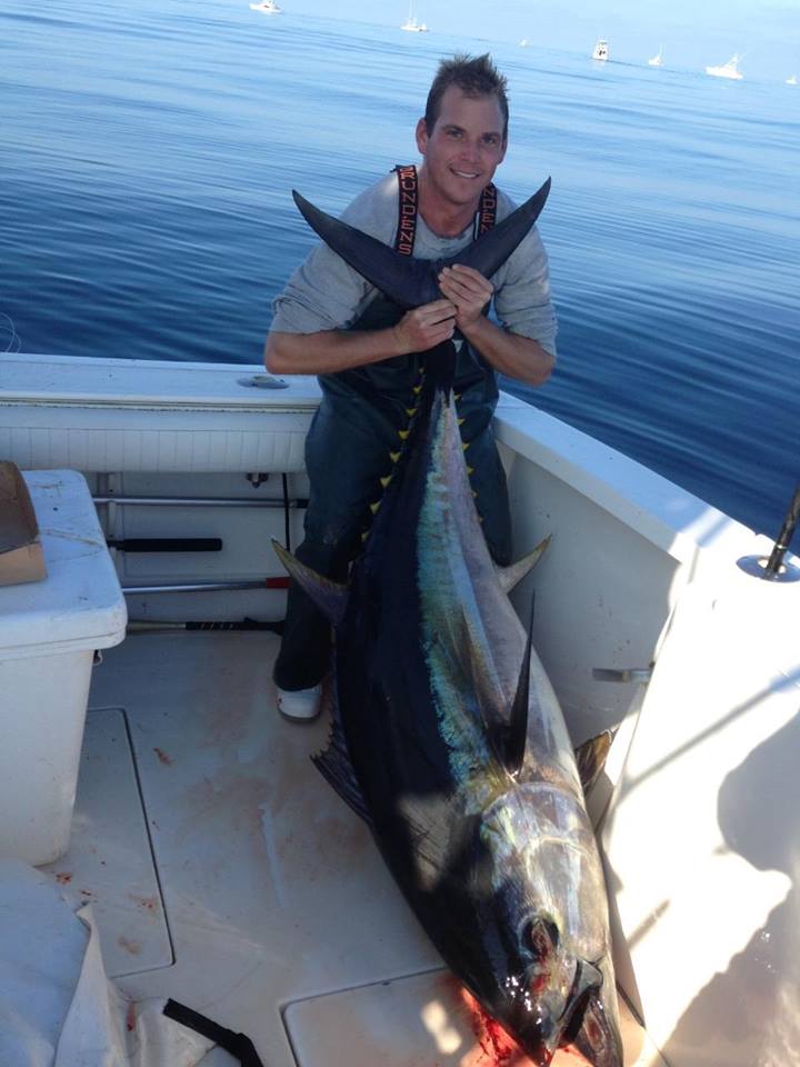 Whitewater Outfitters reported this 233-pound bigeye caught aboard Reel Lucky in Hudson Canyon last weekend. 
