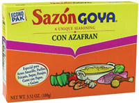 Goya Sazon con Azafron