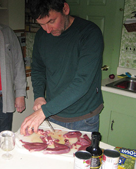 My cousin and cooking mentor Ian Campbell 