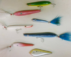 A variety of different plugs can be made using the same through-wire design.