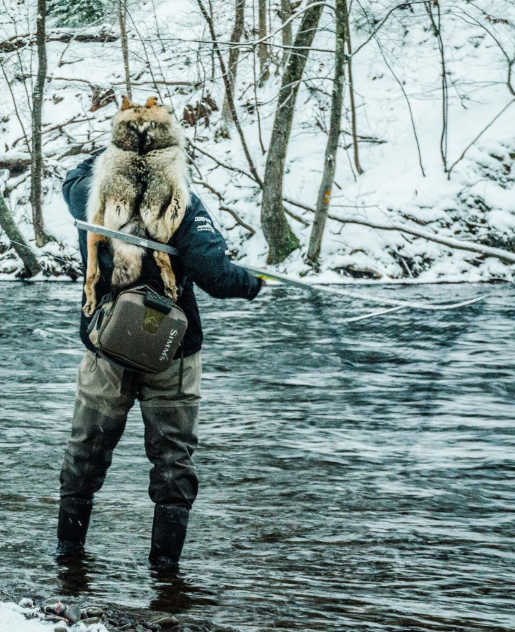 Mike De Rose of Zero Limit Adventures broke out a new lucky hat to try and change the mojo on Sunday. 