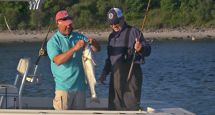 On The Water TV - Plum Island Stripers