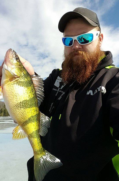 Ryan Bailey caught this Yellow Perch while fishing on Hills Creek Lake this past weekend. Congratulations Ryan! (photo provided by angler)