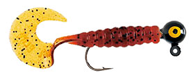 3-inch Berkley Power Grub on 1/8-ounce jighead