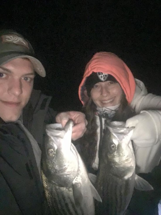 Connecticut holdover stripers