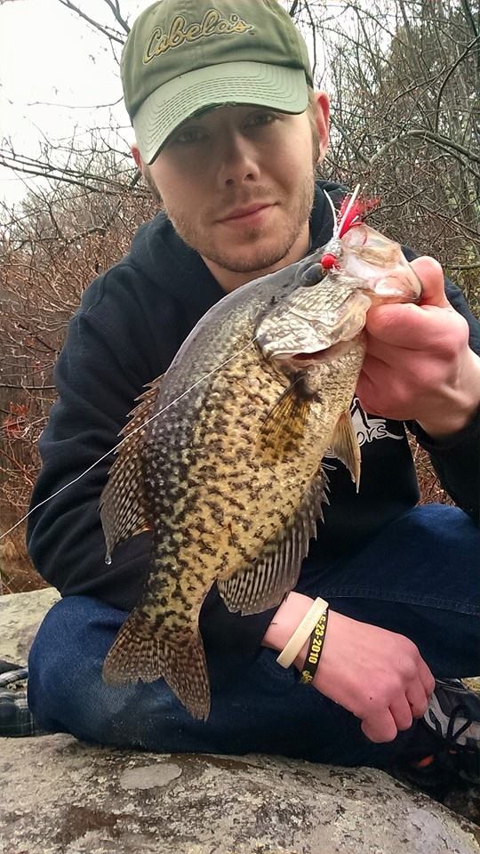 crappie fishing ice out