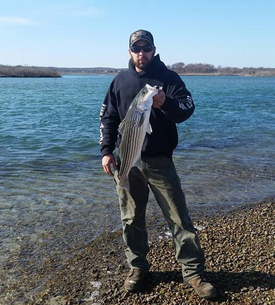 Bigger bass are beginning to show on the south side of Rhode Island, reported Aaron Burbo.