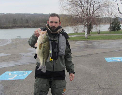 Matt Clancy caught a 5.5lb Largemouth Bass last weekend