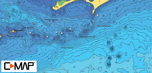 Most boaters fish the reef by stemming the tide, staying above the rips, and swinging baits back toward the feeding fish.