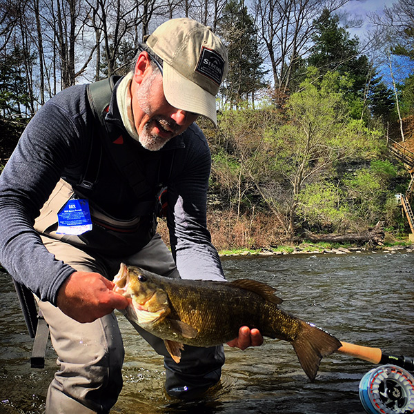 Douglaston Salmon run is reporting 2-5 pound Smallmouth Bass.