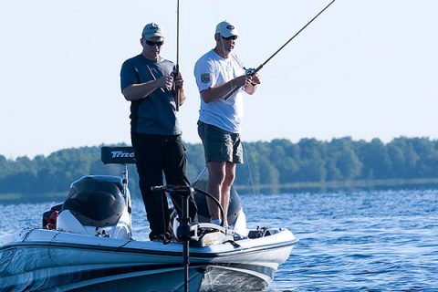 Find Largemouth Bass On Deep Weedlines